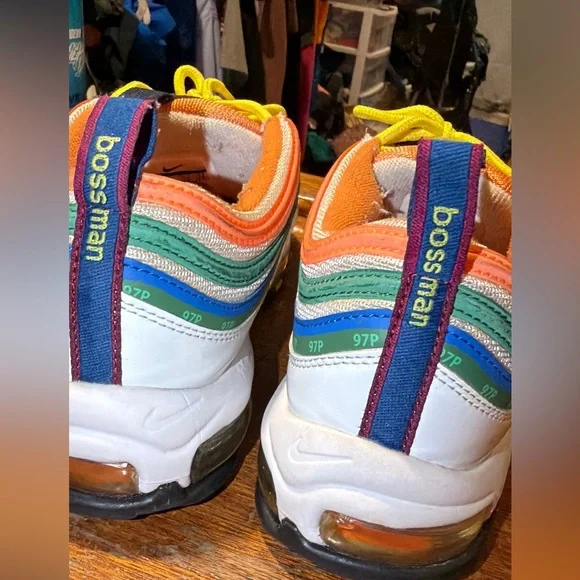 Nike Air Max 97 London Summer Of Love Men’s Size 10 - Picture 5 of 8